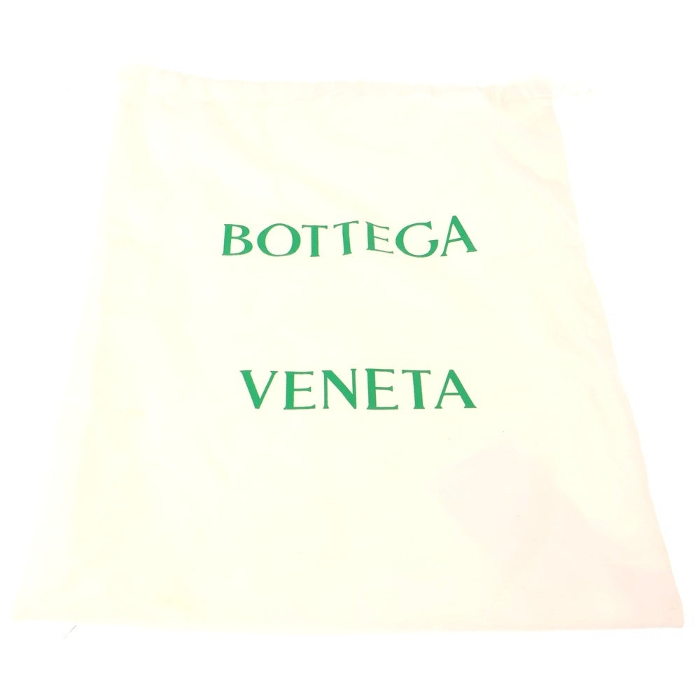 BOTTEGA VENETA(ボッテガヴェネタ) マキシイントレチャート カセット ショルダーバッグ ライトグリーン レザー シルバー金具 レディース