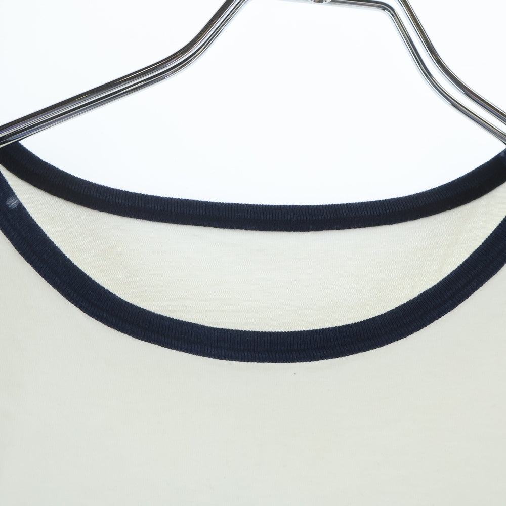 CELINE(セリーヌ) トリオンフロゴプリント クルーネック 半袖Tシャツ カットソー ホワイト レディース 2X872671Q