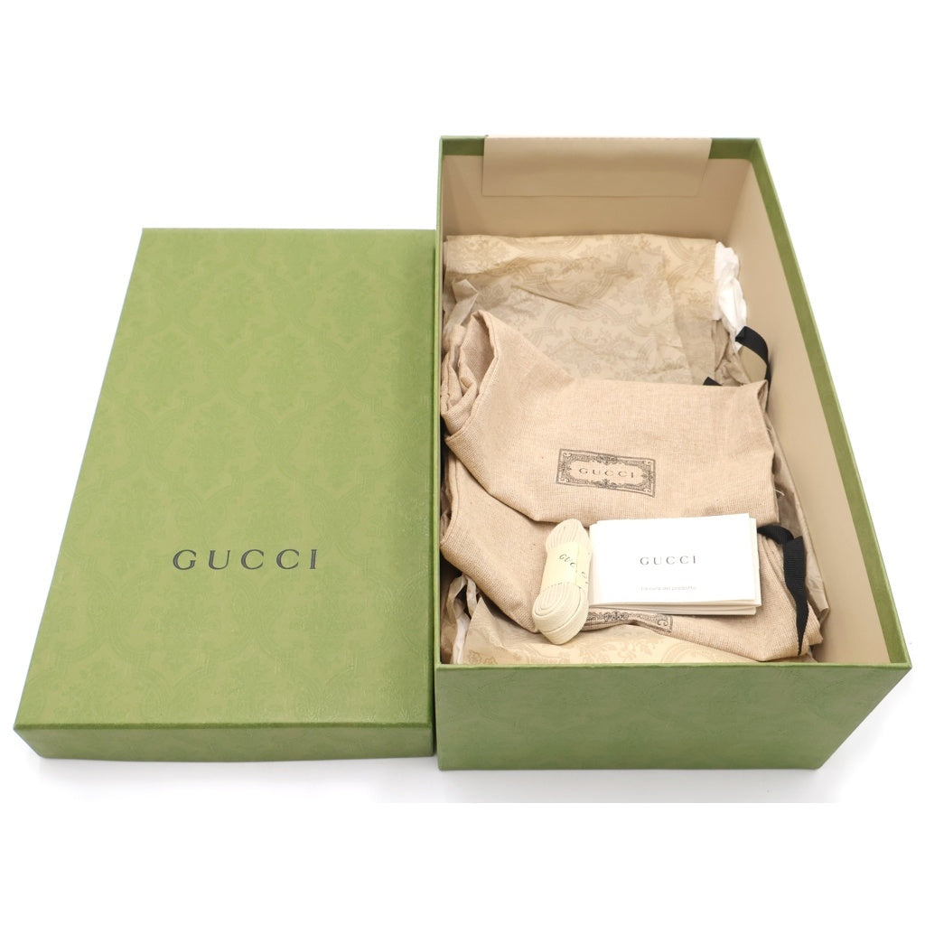 GUCCI(グッチ) テニス1977 GGキャンバス レースアップ ローカットシューズ スニーカー ホワイト レディース