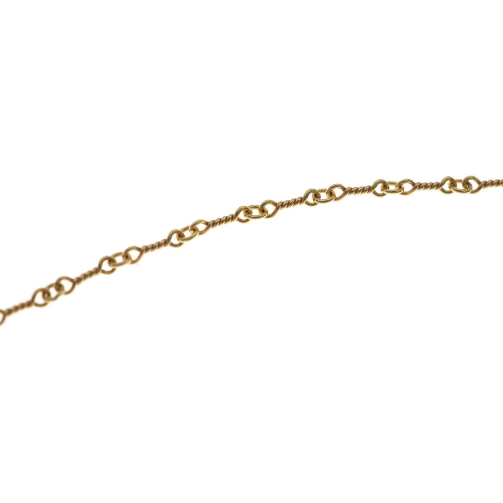 CHROME HEARTS(クロムハーツ) 22K NECKCHAIN T20 ツイストチェーンネックレス 20inch ゴールド BCA015 レディース