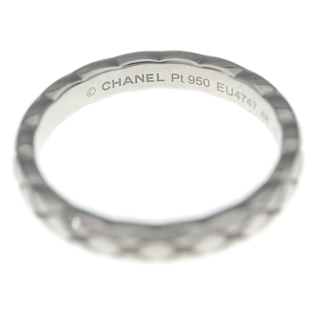 CHANEL(シャネル) ココクラッシュミニ リング プラチナ Pt950 #48 レディース