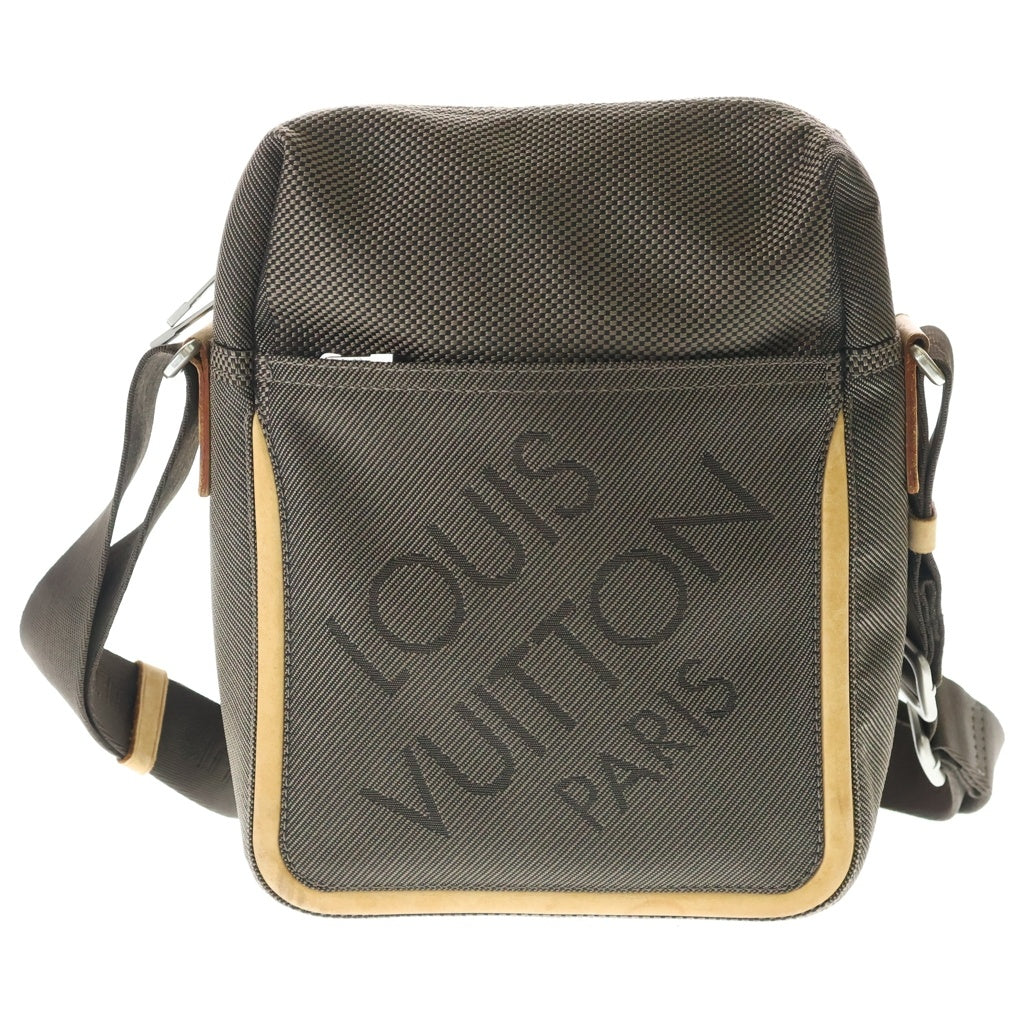LOUIS VUITTON(ルイヴィトン) ダミエジェアン シタダンMM ミニバッグ ショルダーバッグ ブラウン レザー M93040 シルバー金具