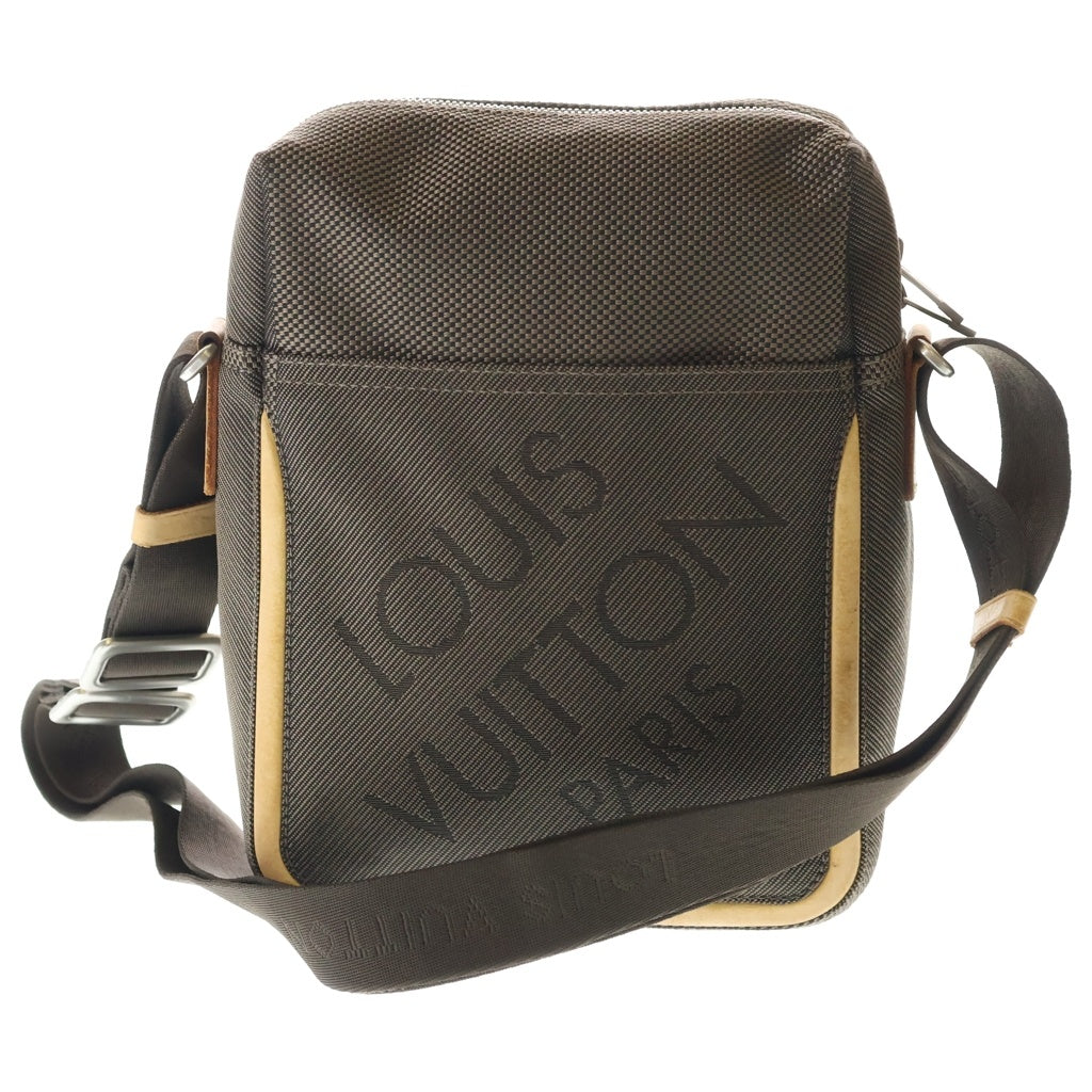 LOUIS VUITTON(ルイヴィトン) ダミエジェアン シタダンMM ミニバッグ ショルダーバッグ ブラウン レザー M93040 シルバー金具