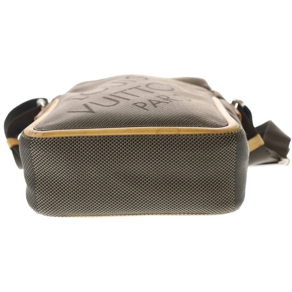 LOUIS VUITTON(ルイヴィトン) ダミエジェアン シタダンMM ミニバッグ ショルダーバッグ ブラウン レザー M93040 シルバー金具