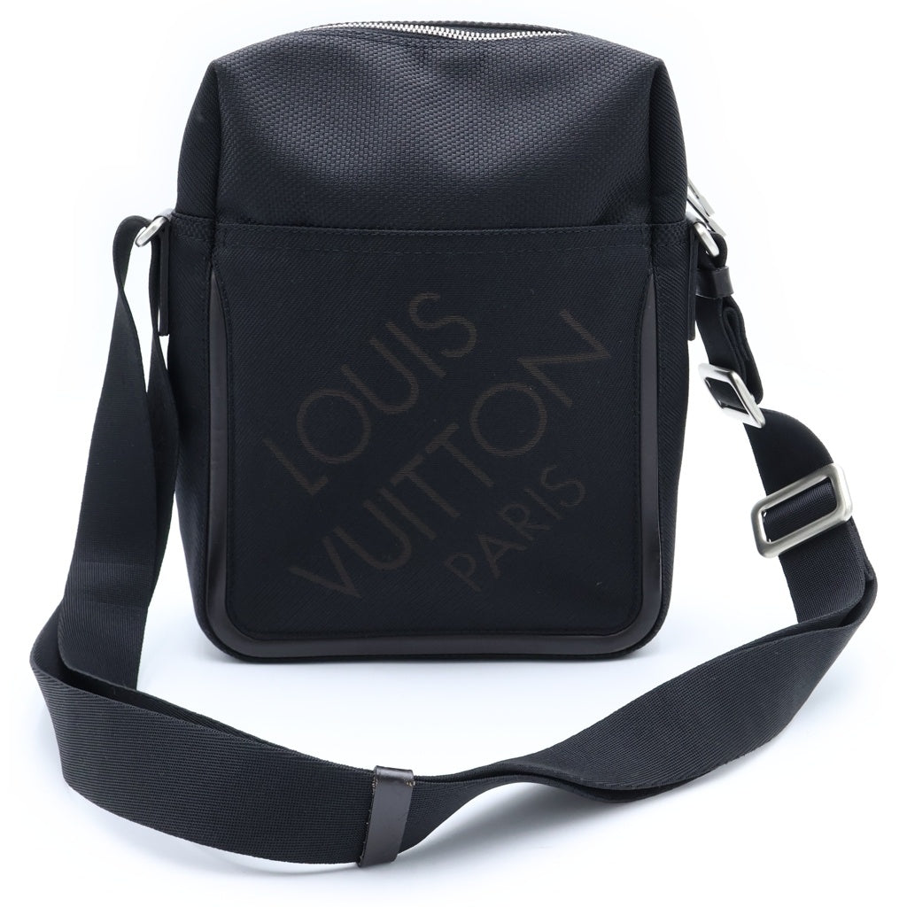 LOUIS VUITTON(ルイヴィトン) ダミエジェアン シタダンMM ショルダーバッグ ミニバッグ ブラック ノワール M93042 シルバー金具