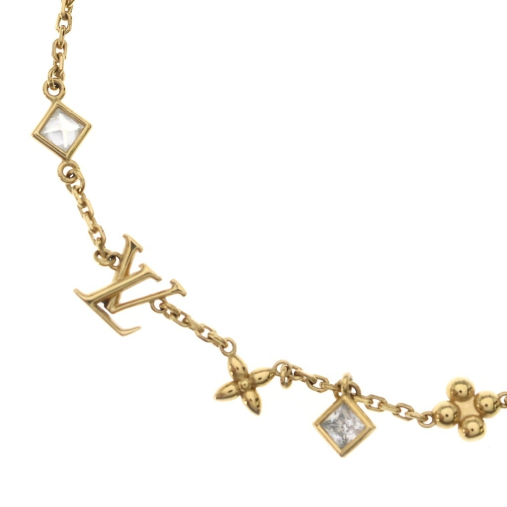 LOUIS VUITTON(ルイヴィトン) インザスカイ ネックレス ラインストーン ゴールド GP M01322 レディース