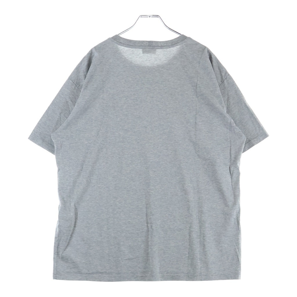 CELINE(セリーヌ) トリオンフロゴ刺繍 クルーネック 半袖Tシャツ カットソー グレー 2X04I6712Q.09MO