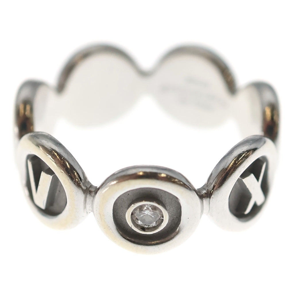 TIFFANY & Co.(ティファニー) アトラスサークル リング ダイヤ シルバー 750 5.6g #9 レディース