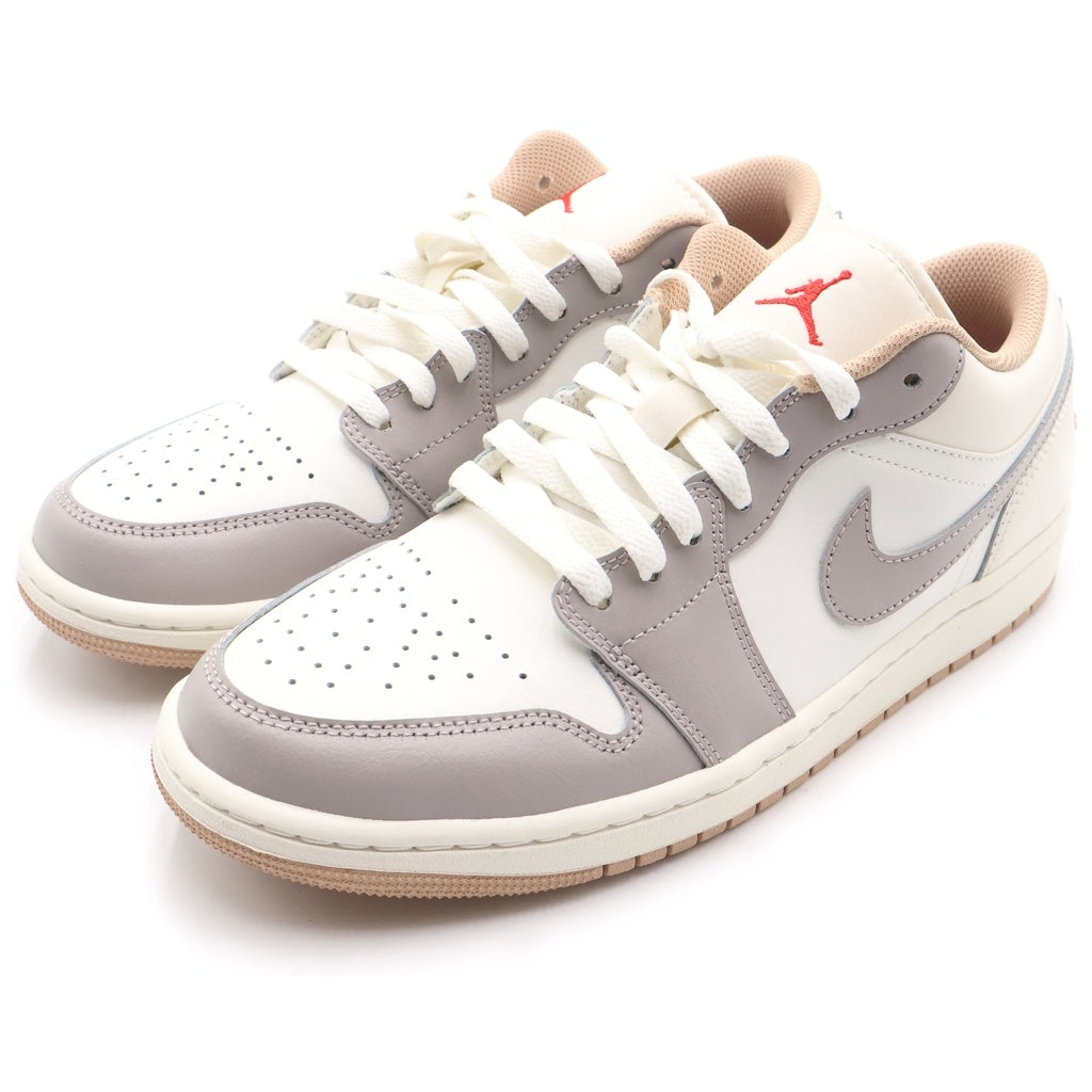 NIKE(ナイキ) NIKE AIR JORDAN 1 LOW ナイキ エア ジョーダン 1 ロー スニーカー セイル/ファイヤーレッド/グレー #27 553558-169
