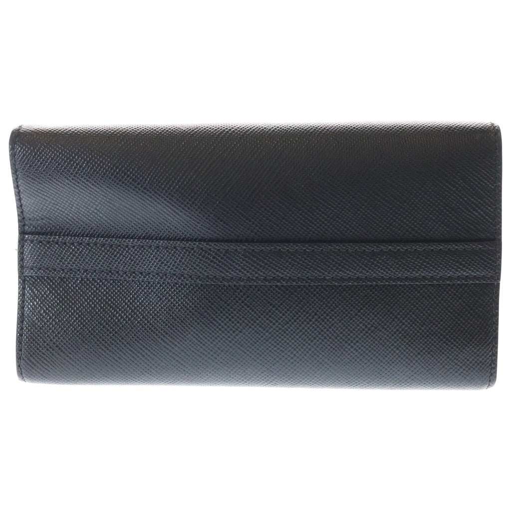 PRADA(プラダ) 2WAYハンドバッグ ショルダーバッグ ブラック サフィアーノ レザー 1BA297 シルバー金具 レディース