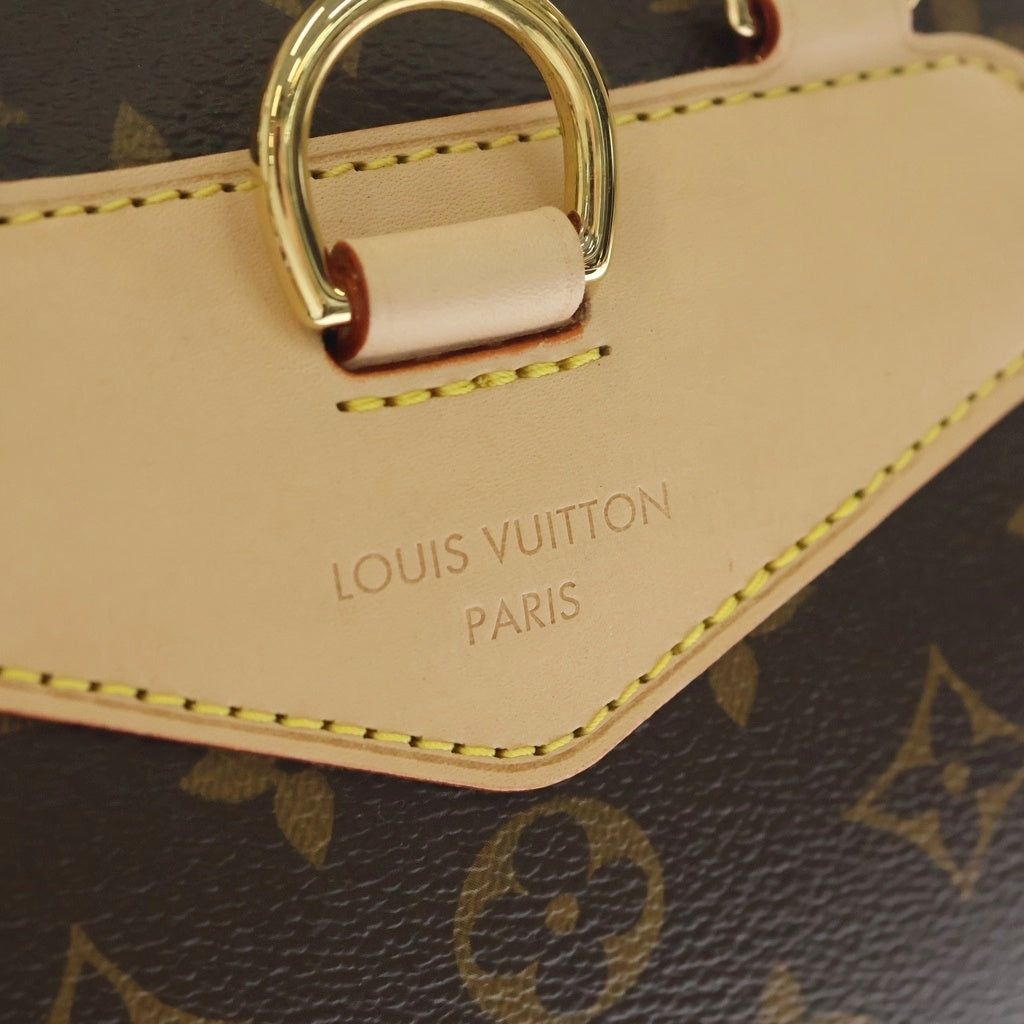 LOUIS VUITTON(ルイヴィトン) モノグラム モンスリ PM バックパック リュックサック ブラウン PVC M11198 ICタイプ レディース