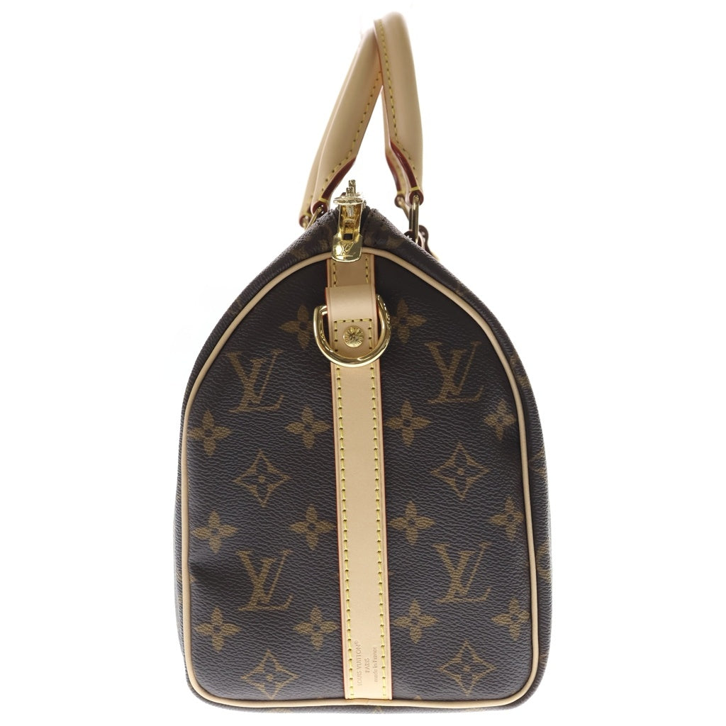 LOUIS VUITTON(ルイヴィトン) モノグラム スピーディ・バンドリエール 25 ハンドバッグ ショルダーバッグ ブラウン PVC M46977 ICタイプ レディース