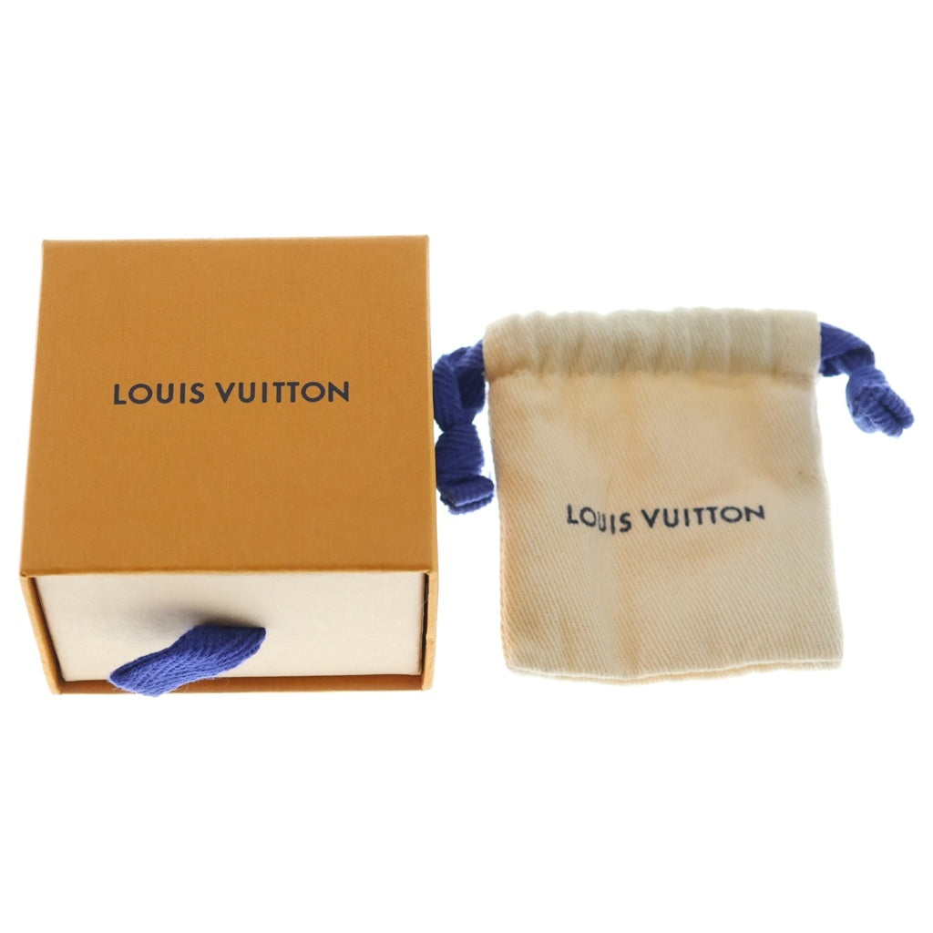 LOUIS VUITTON(ルイヴィトン) モノグラム チェーン フープ ピアス シルバー M02227 レディース