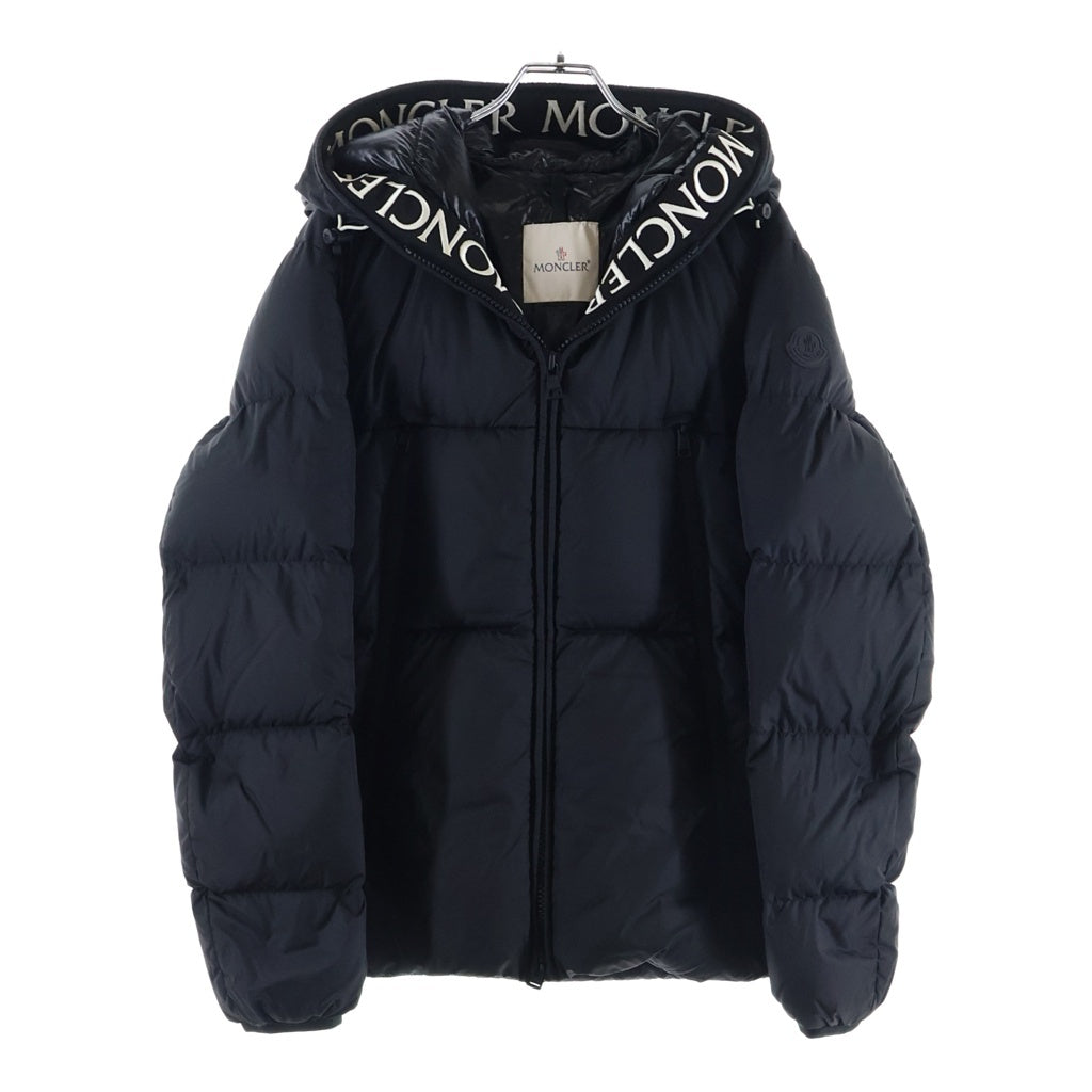 MONCLER(モンクレール) MONTCLA JACKET モンクラ ロゴ刺繍 ダウンジャケット フード付き ナイロン ブラック F20911B56900