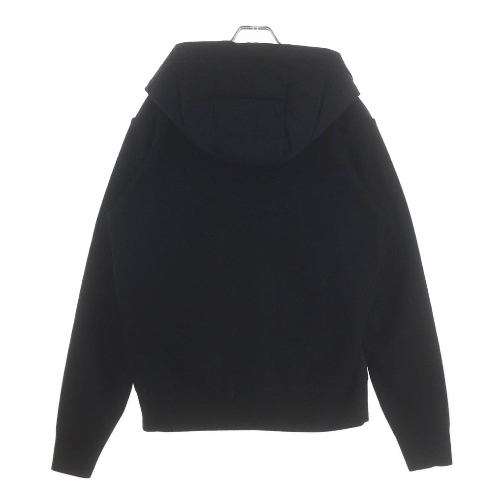 MACKAGE(マッカージュ) ハイブリット フーディダウンジャケット ナイロン ニット切替 ダウンジャケット ブラック #XL 10752231-5A