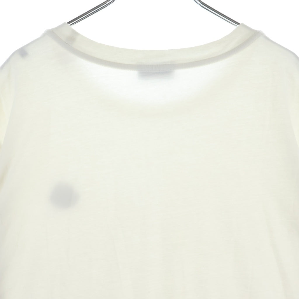 MONCLER(モンクレール) ロゴワッペン 綿 半袖Tシャツ ホワイト #XL K20918C00032 89AYW