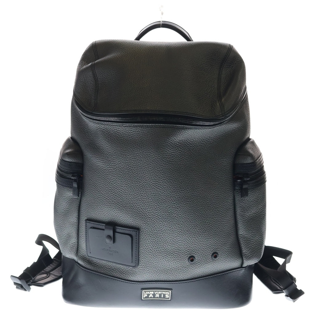 LOUIS VUITTON(ルイヴィトン) トリヨンメタル アルファ・バックパック リュックサック レザー ブラック M52768