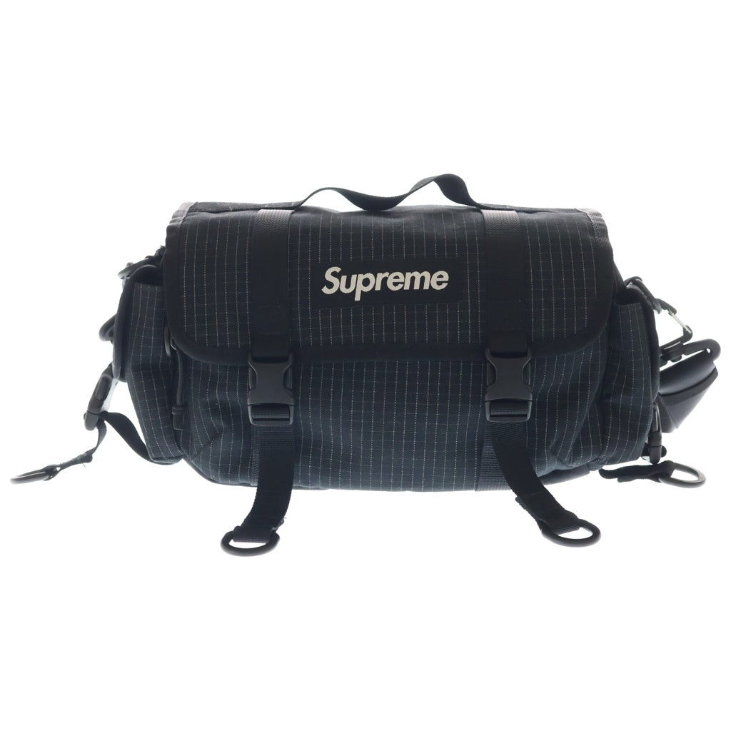 SUPREME(シュプリーム) ボックスロゴ ミニダッフル ショルダーバッグ ブラック