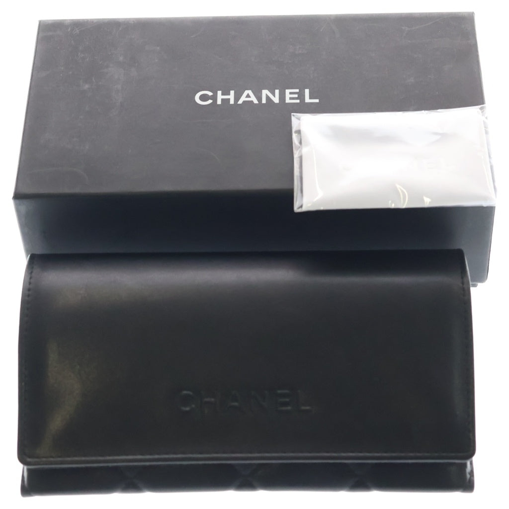 CHANEL(シャネル) サイドロゴメガネ ブラックフレーム クリアレンズ 56□17 5408‐A
