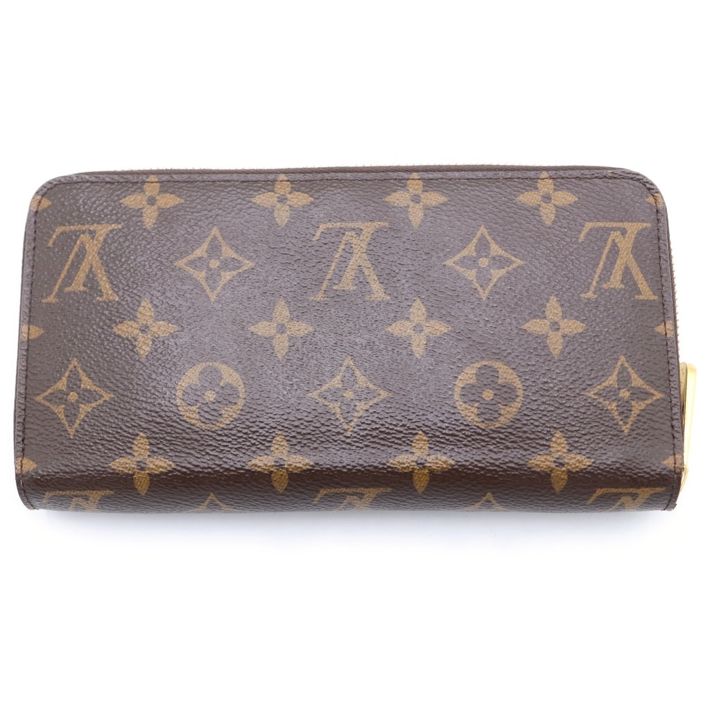 LOUIS VUITTON(ルイヴィトン) モノグラム ジッピーウォレット ロングウォレット 長財布 ブラウン レザー M42616 ゴールド金具