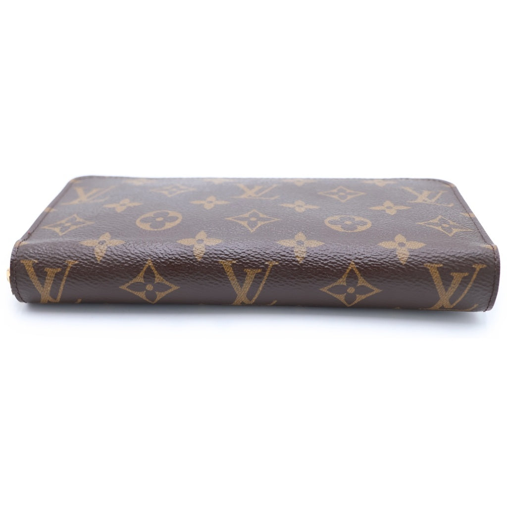 LOUIS VUITTON(ルイヴィトン) モノグラム ジッピーウォレット ロングウォレット 長財布 ブラウン レザー M42616 ゴールド金具