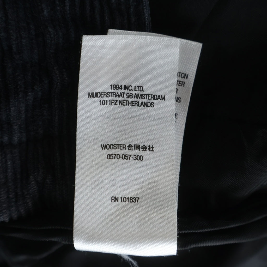 SUPREME(シュプリーム) Supreme 22AW Quilted Corduroy Shirt シュプリーム キルティング コーデュロイ コットン 長袖シャツ #L ネイビー 101837