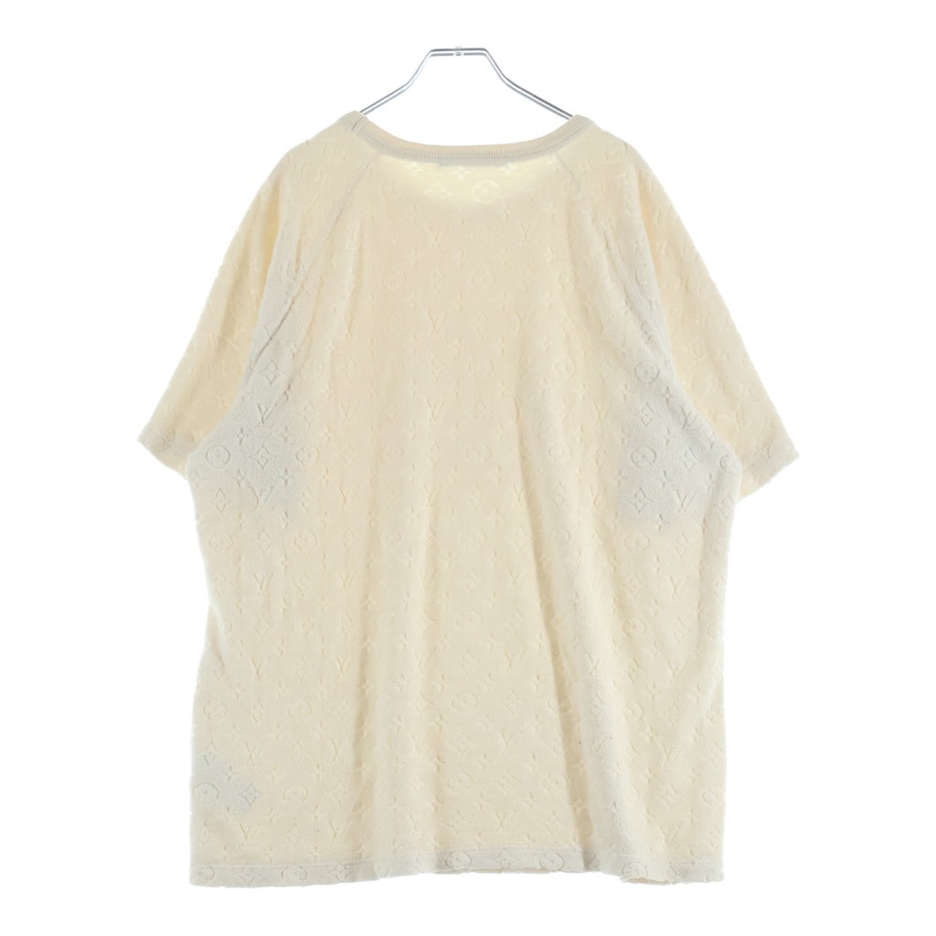 LOUIS VUITTON(ルイヴィトン) モノグラムタオリング半袖Tシャツ アイボリー #XXL RM191M IZG HGY20W
