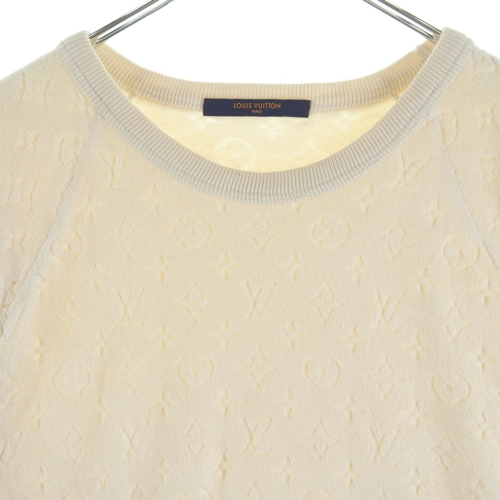 LOUIS VUITTON(ルイヴィトン) モノグラムタオリング半袖Tシャツ アイボリー #XXL RM191M IZG HGY20W