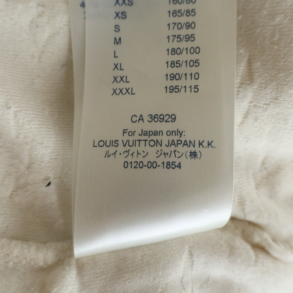 LOUIS VUITTON(ルイヴィトン) モノグラムタオリング半袖Tシャツ アイボリー #XXL RM191M IZG HGY20W