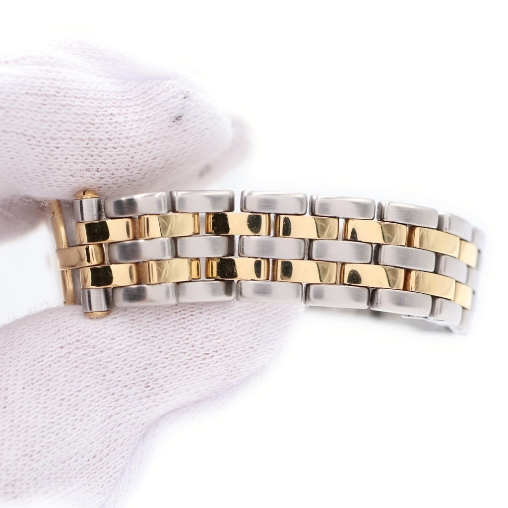 Cartier(カルティエ) パンテールSM ラウンド 2ロウ 白文字盤 コンビ SS×YG/QZ ステンレス×イエローゴールド クォーツ 電池式 腕時計 W25030B6 レディース