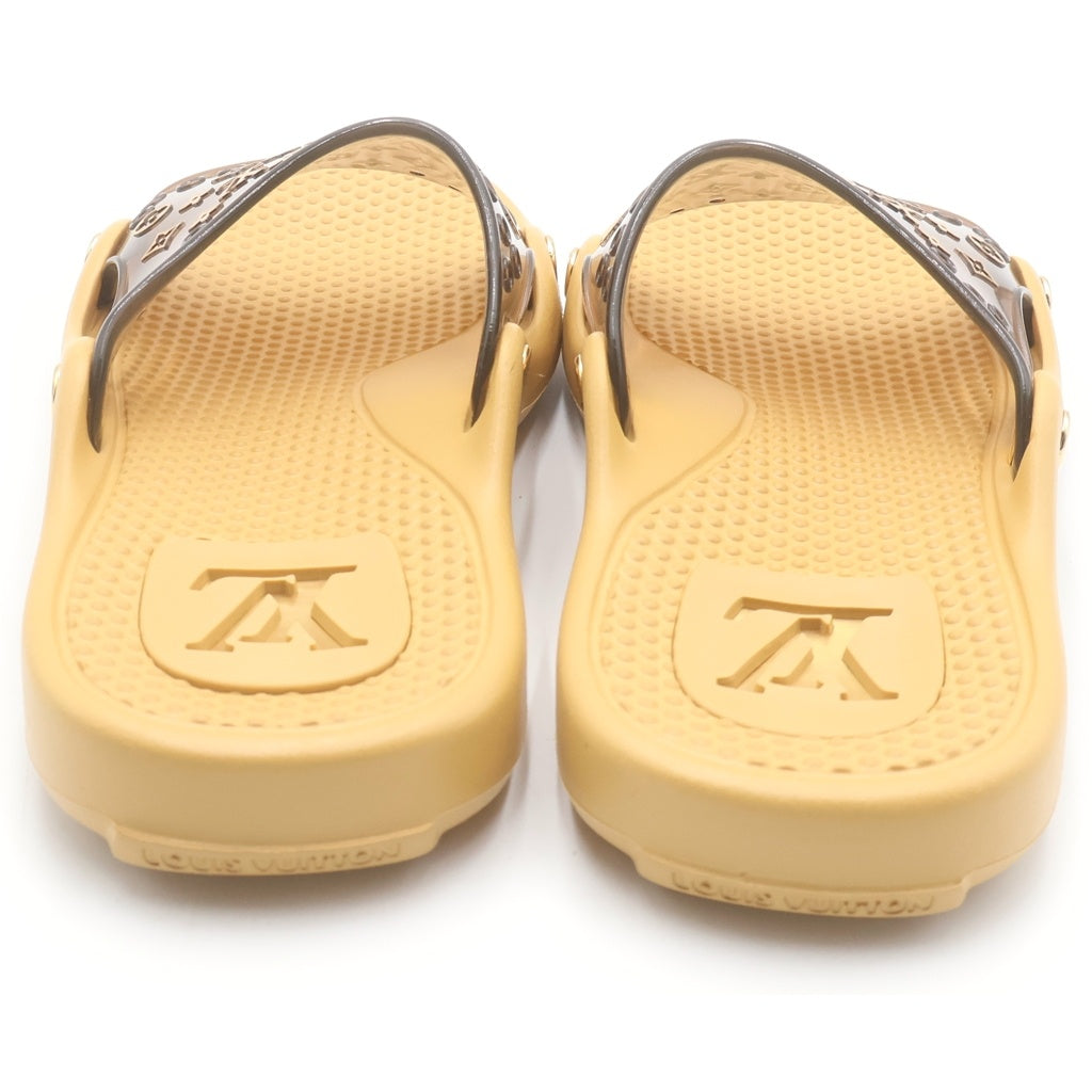 LOUIS VUITTON(ルイヴィトン) モノグラム ビーチサンダル ブラウン #37