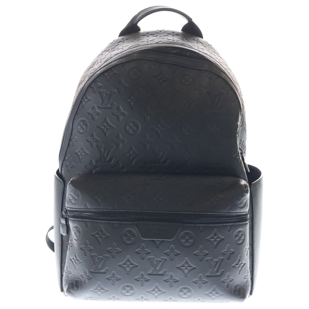 LOUIS VUITTON(ルイヴィトン) モノグラムシャドウ ディスカバリー バックパック リュックサック ブラック ノワール レザー M46553 ブラック金具