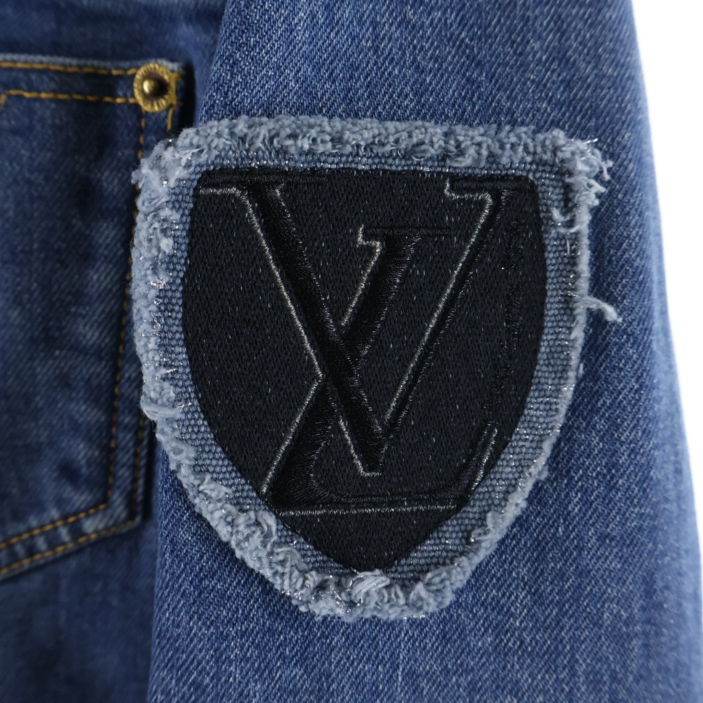 LOUIS VUITTON(ルイヴィトン) デニムジャケット インディゴブルー #44 RW192W DHM FHVB07 レディース