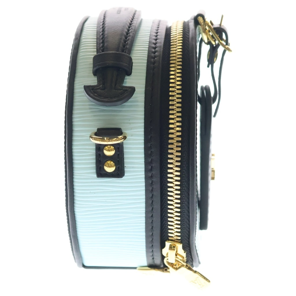 LOUIS VUITTON(ルイヴィトン) エピ プティット ボワット シャポー レザー 2WAY ハンド ショルダーバッグ ゴールド金具 ライトブルー R97999 レディース