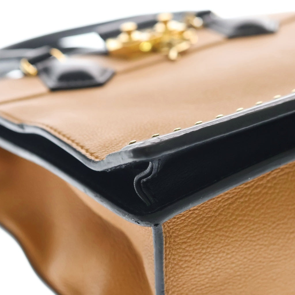LOUIS VUITTON(ルイヴィトン) クールマルリーPM レザー 2WAY ハンド ショルダーバッグ ブラウン/ブラック M51651 レディース