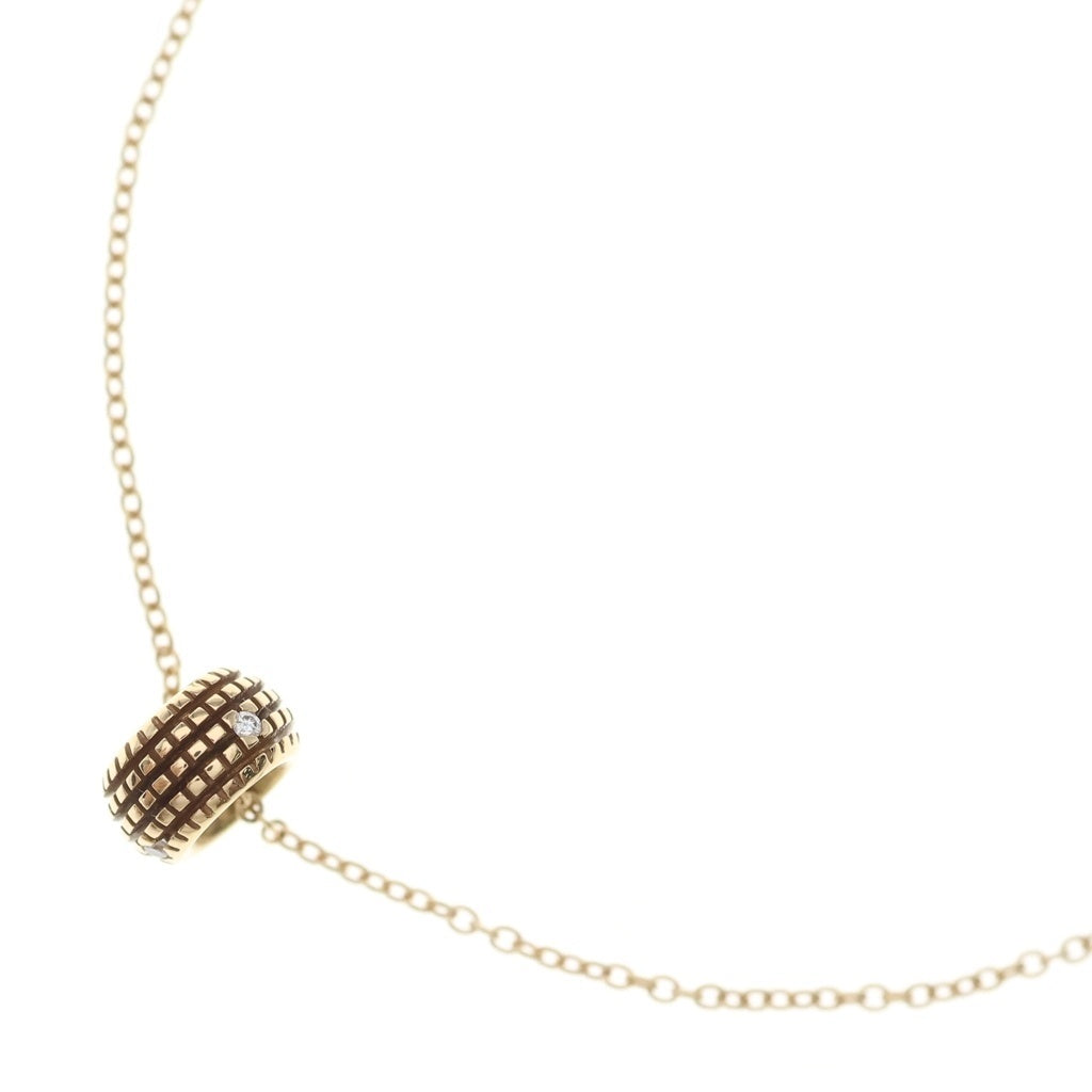 DAMIANI(ダミアーニ) メトロポリタンドリーム 3Pダイヤ 750 ネックレス ペンダント チェーン ピンクゴールド レディース