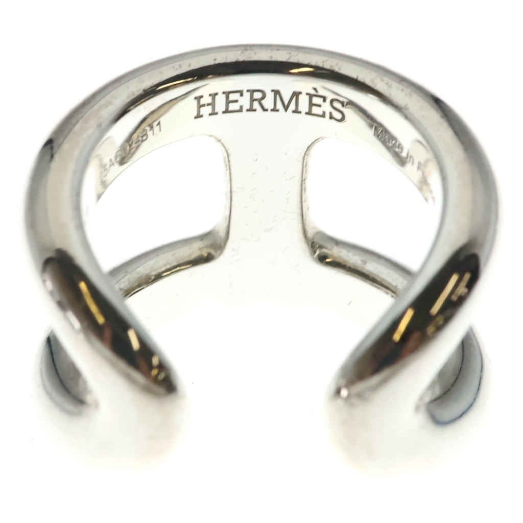 HERMES(エルメス) オスモズGM リング SV925 シルバー #53 レディース