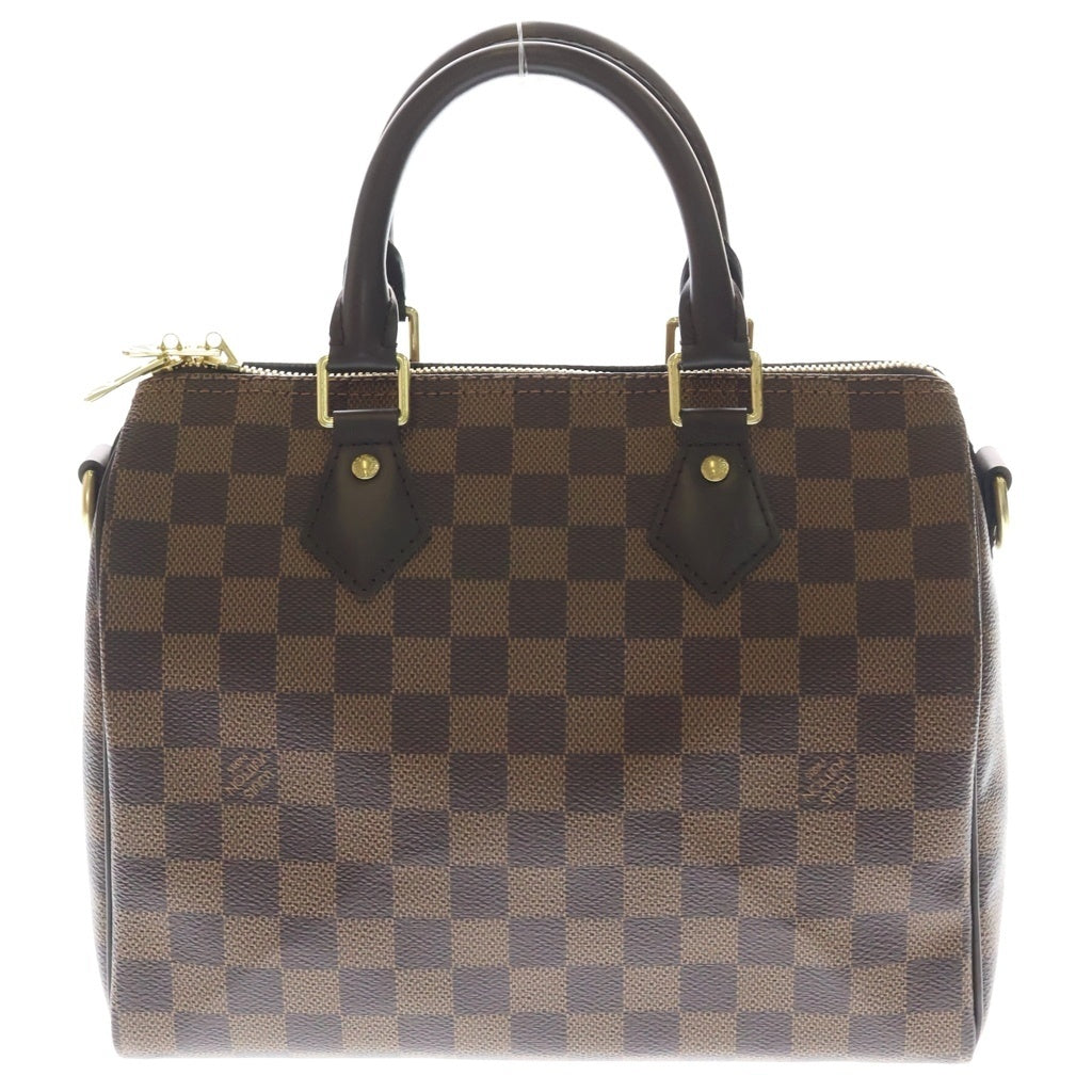 LOUIS VUITTON(ルイヴィトン) スピーディー25 バンドリエール ハンドバック ダミエ PVC レザー ブラウン N41368 レディース