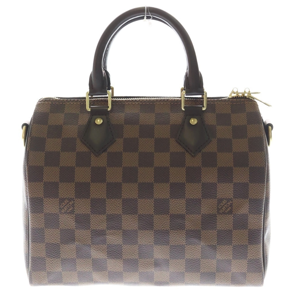 LOUIS VUITTON(ルイヴィトン) スピーディー25 バンドリエール ハンドバック ダミエ PVC レザー ブラウン N41368 レディース