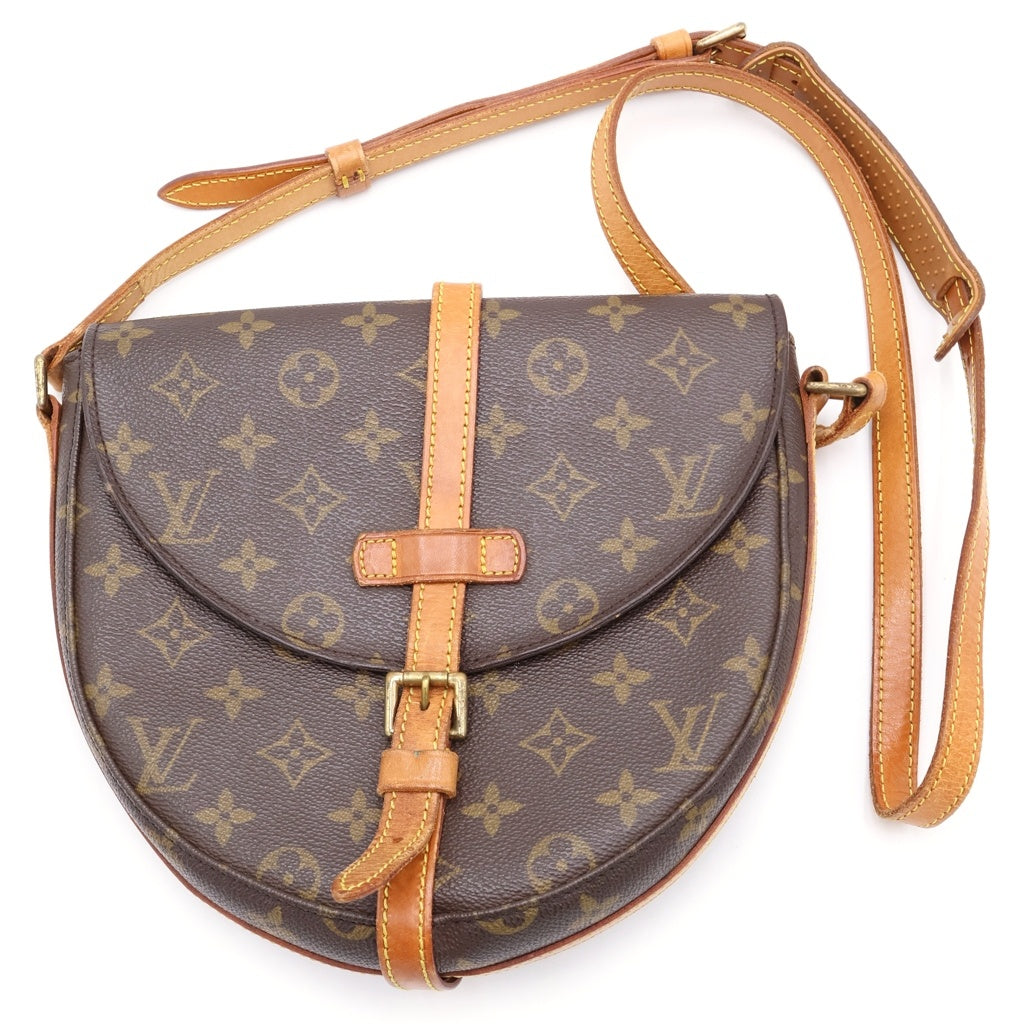 LOUIS VUITTON(ルイヴィトン) モノグラム シャンティGM PVC レザー ショルダーバッグ ブラウン M51232 レディース