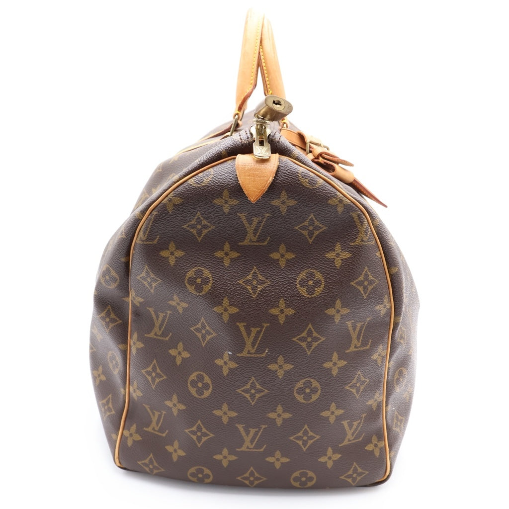 LOUIS VUITTON(ルイヴィトン) モノグラム キーポル50 PVC レザー ハンドバッグ ボストンバッグ ブラウン M41426 レディース