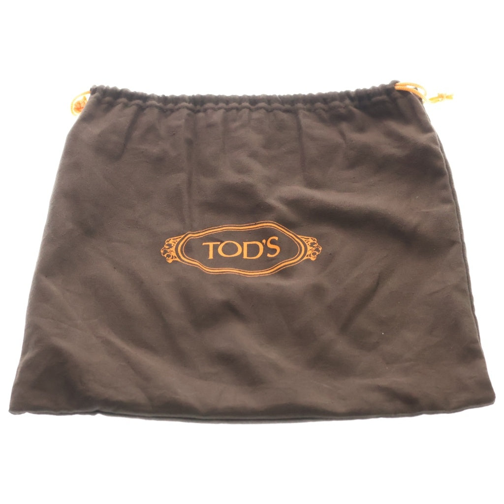 TOD'S(トッズ) バケット ショルダーバック マゼンタ カーフレザー レッド レディース