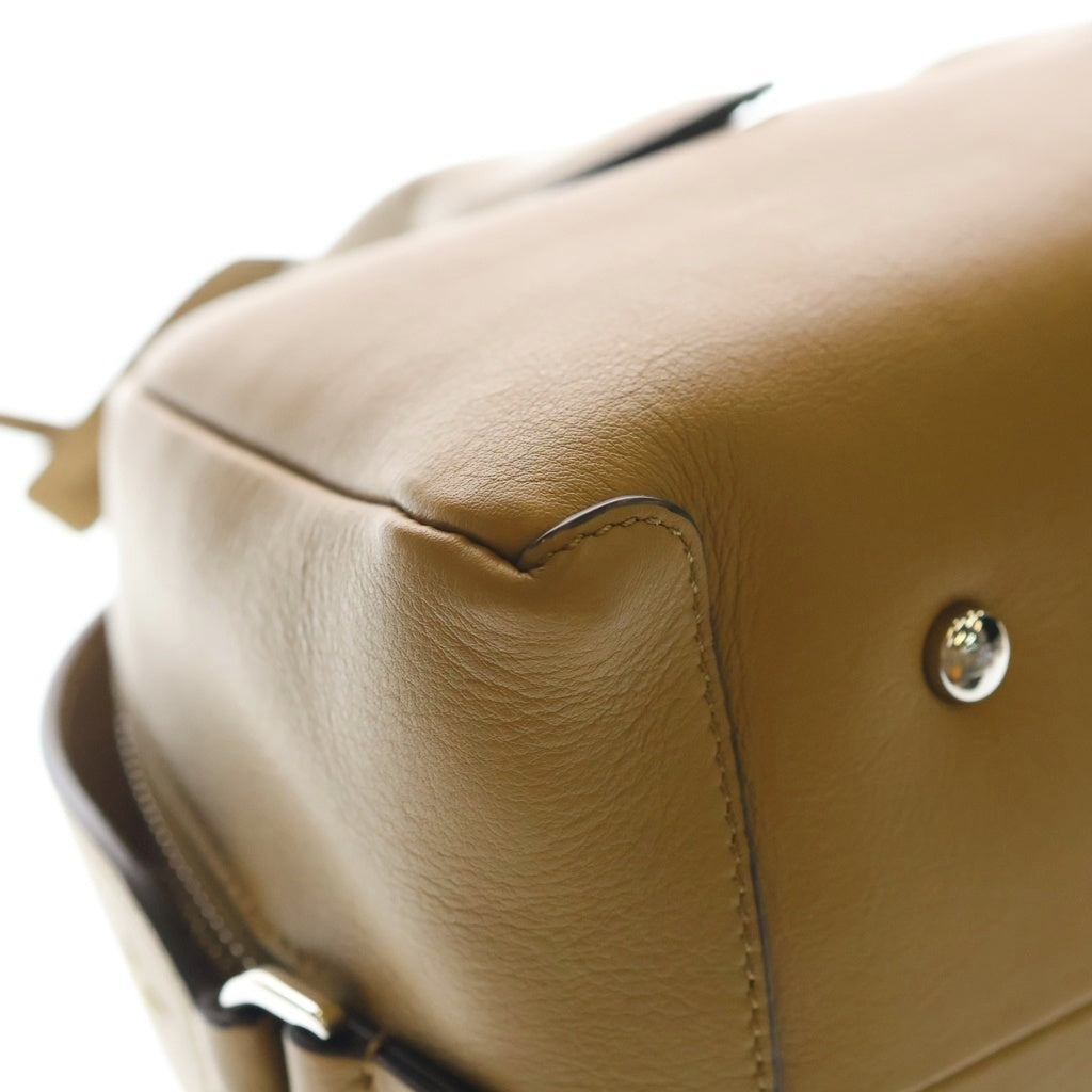 TOD'S(トッズ) ダルセナ ハンドバック 2way ショルダーバック ミニボストン カーフレザー ブラウン レディース