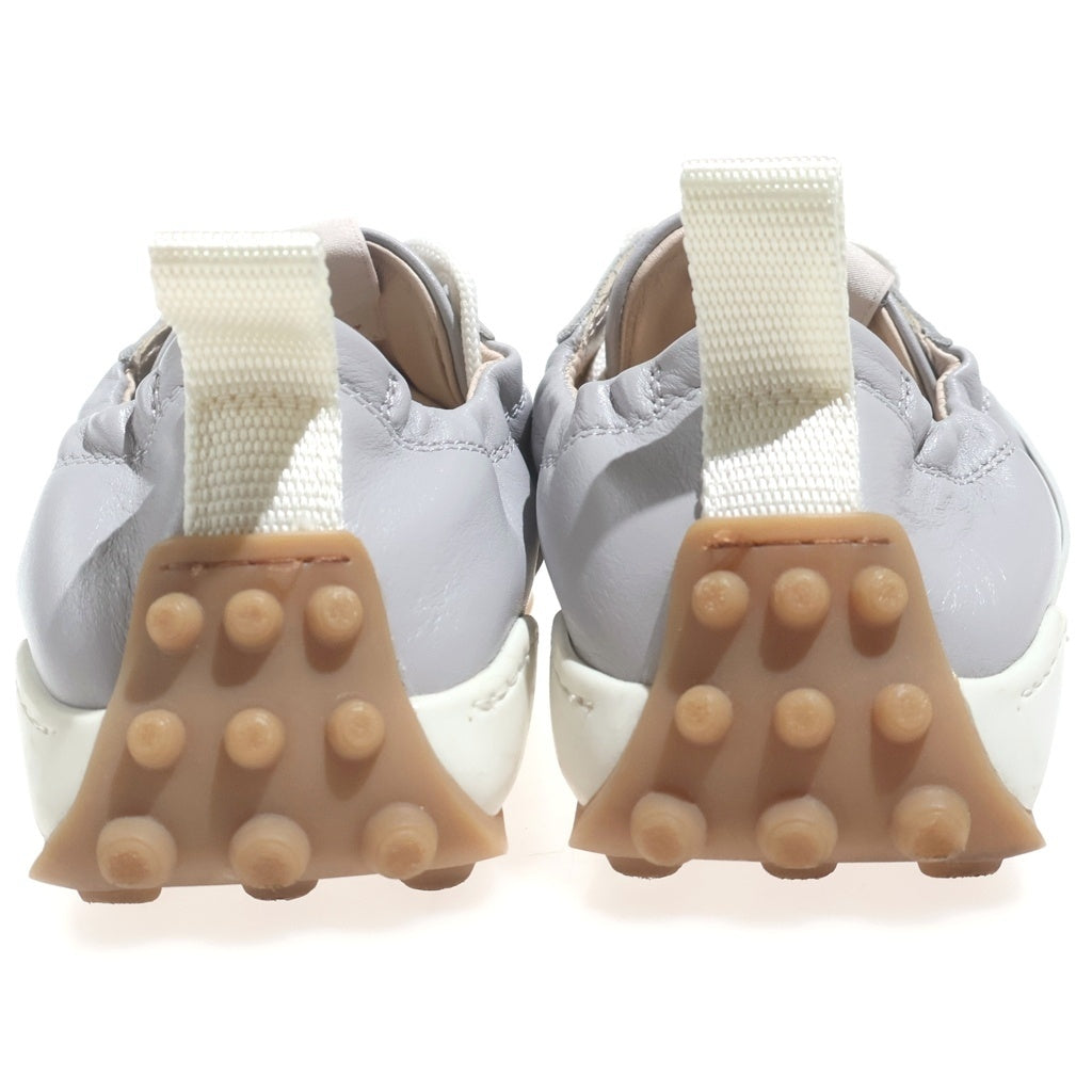 TOD'S(トッズ) ブロックローカットスニーカー ホワイト×グレー #36 レディース