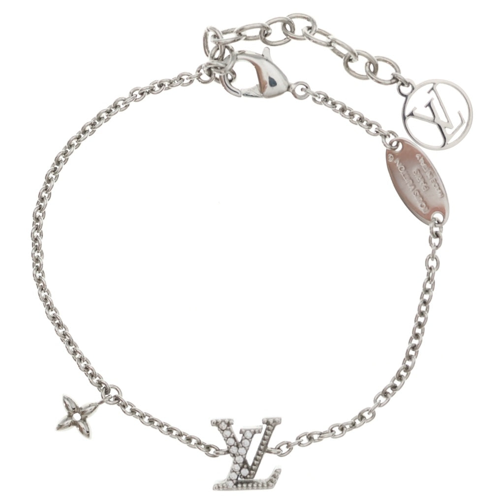 LOUIS VUITTON(ルイヴィトン) ブレスレット・LV アイコニック ブレスレット シルバー M02752 レディース