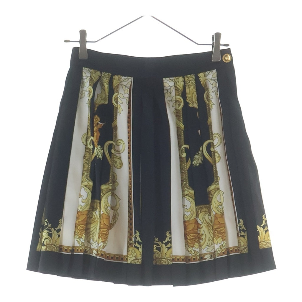 VERSACE(ヴェルサーチ) セットアップ スカート ブラック×イエロー×ホワイト 1008399-1A09103 レディース