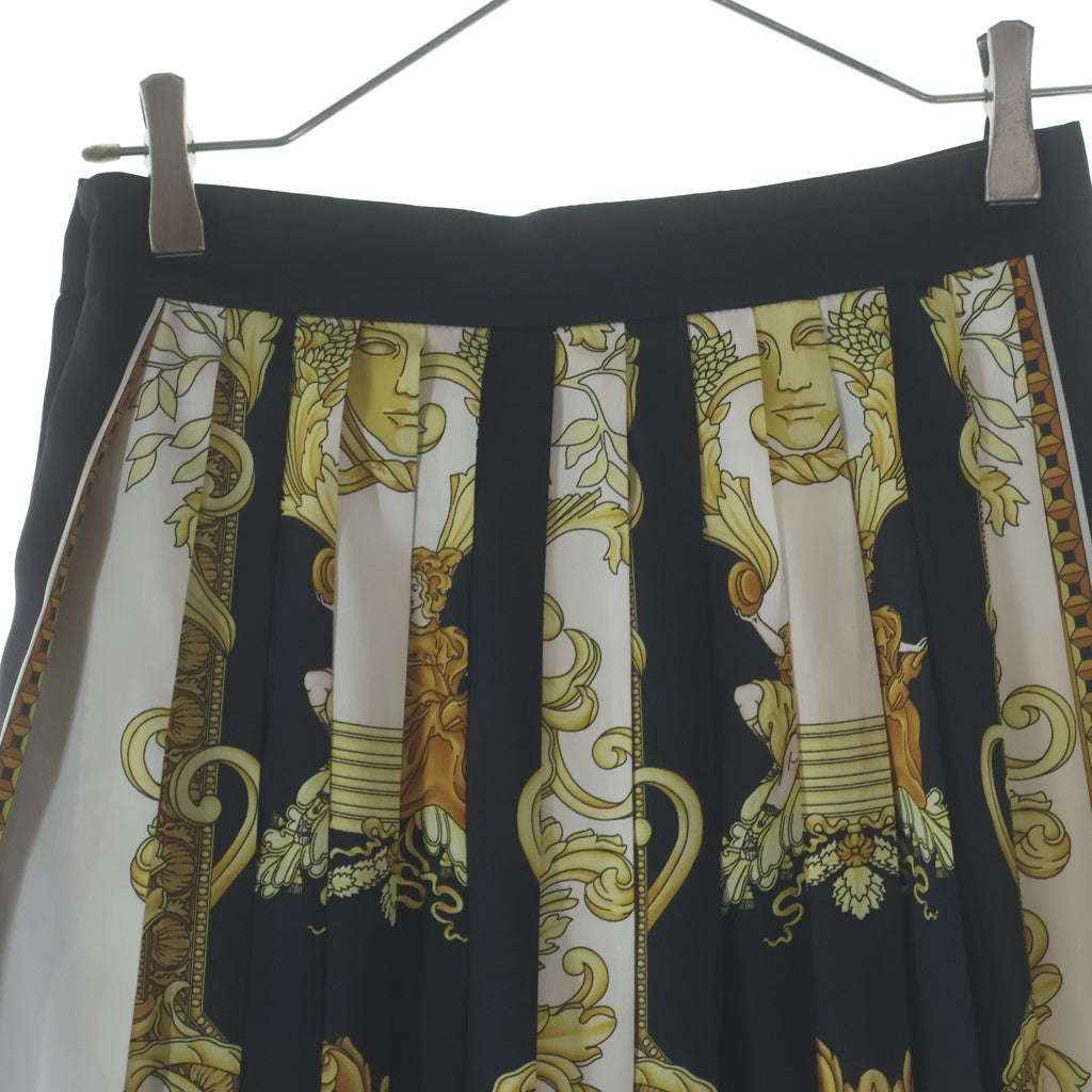 VERSACE(ヴェルサーチ) セットアップ スカート ブラック×イエロー×ホワイト 1008399-1A09103 レディース