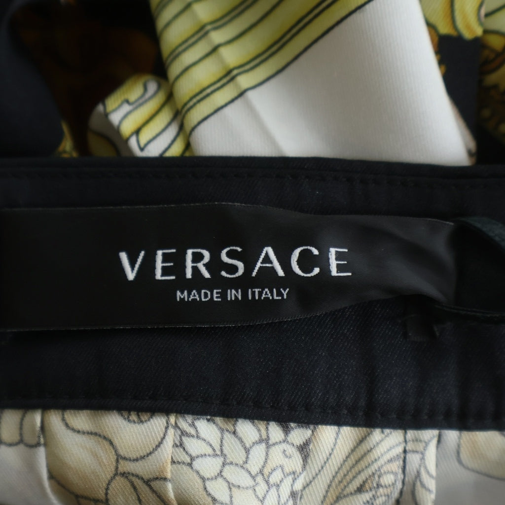 VERSACE(ヴェルサーチ) セットアップ スカート ブラック×イエロー×ホワイト 1008399-1A09103 レディース