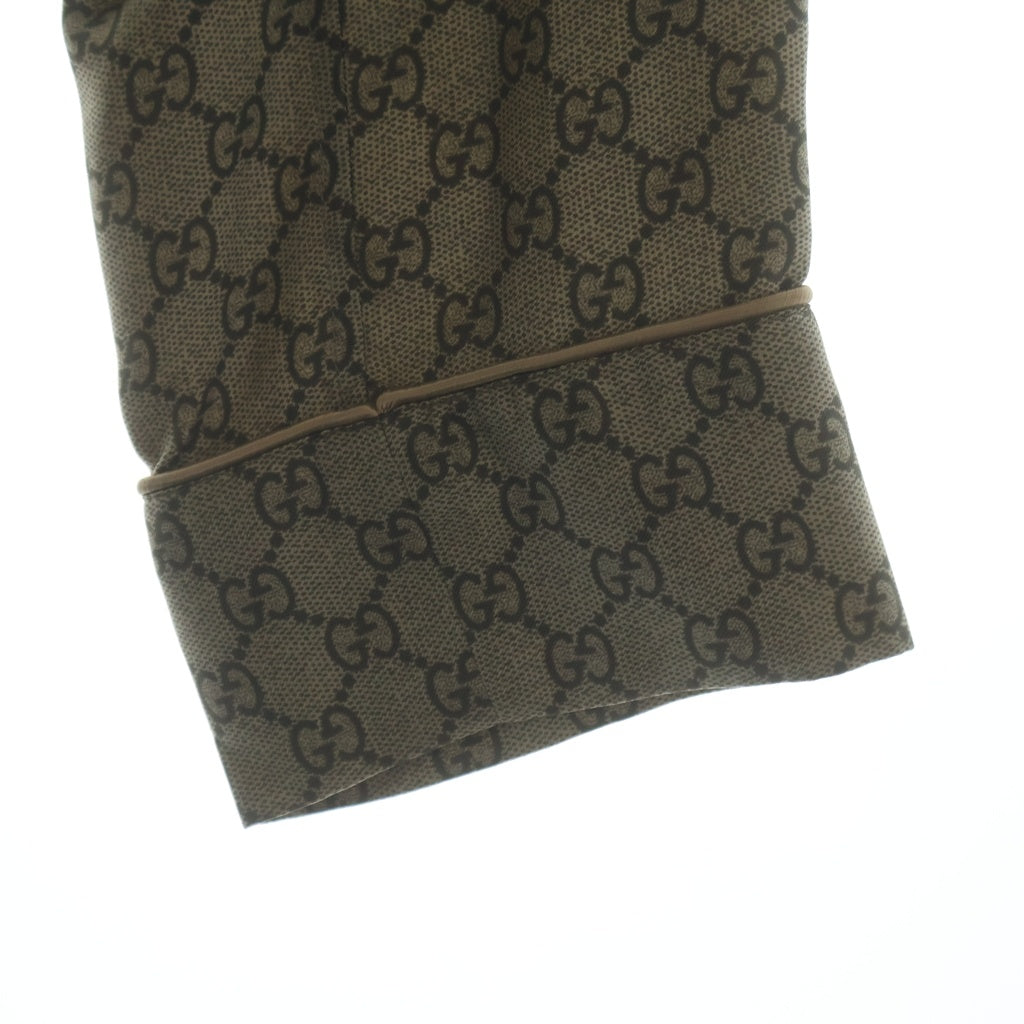 GUCCI(グッチ) パジャマセットアップ【上】 パジャマシャツ GG柄 ベージュ #46 773651 レディース
