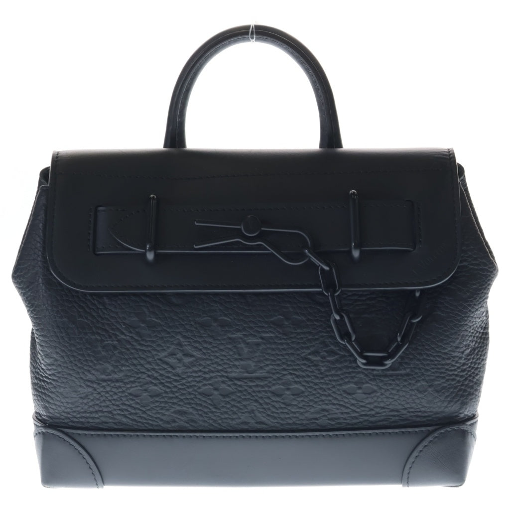 LOUIS VUITTON(ルイヴィトン) モノグラム・トリヨン スティーマーPM 2WAYハンドバッグ ショルダーバッグ ブラック ノワール レザー M24436 ブラック金具 レディース
